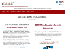 Tablet Screenshot of meiea.org